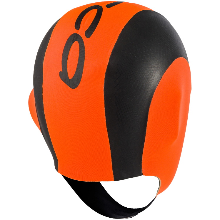 2026 Orca Neoprene Swim Cap GVBATT54 - Hi-Vis Orange